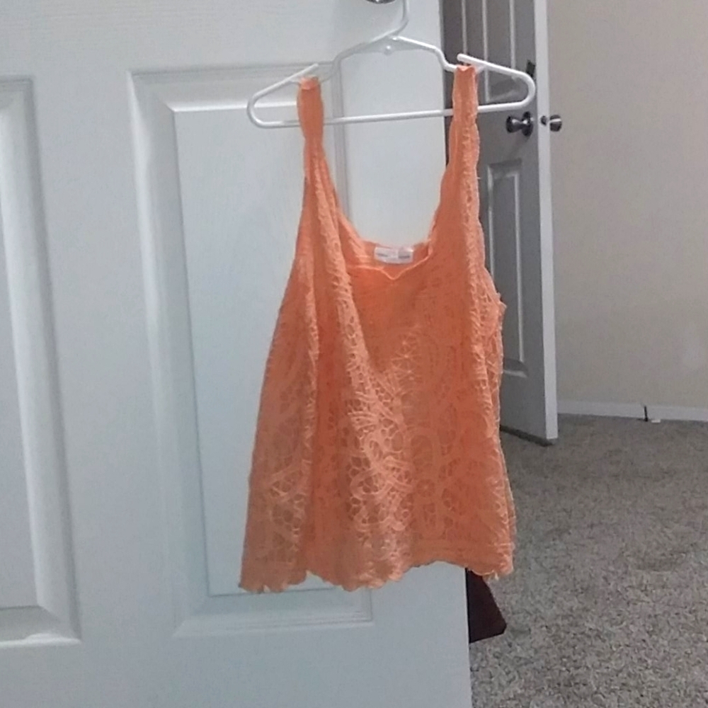 Lace crop top